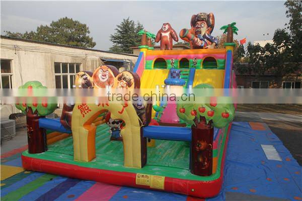 New styles children inflatable fun city / kids inflatable playground