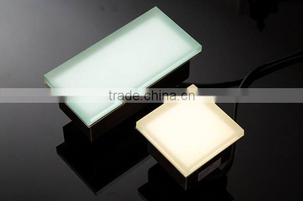 3 years warranty IP67 toughened glass led low voltage walkway landscape lights