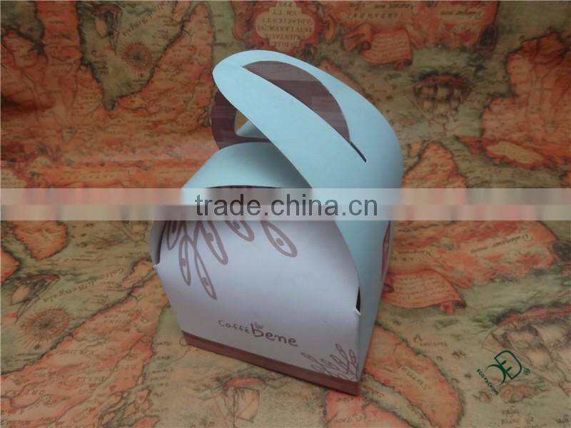 Single pack mini paper cupcake box