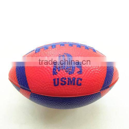2015 manufacture children black mini rugby ball