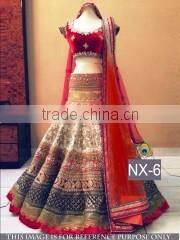 Vibrant White Net Designer Lehenga Choli/Online shopping for Indian lengha choli