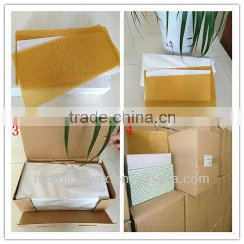 factory wholesale bee tools organic pure beeswax foundation sheet