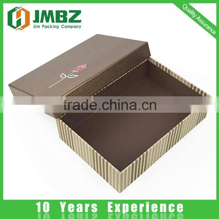 Shipping and packaging hard paper custom clothing box