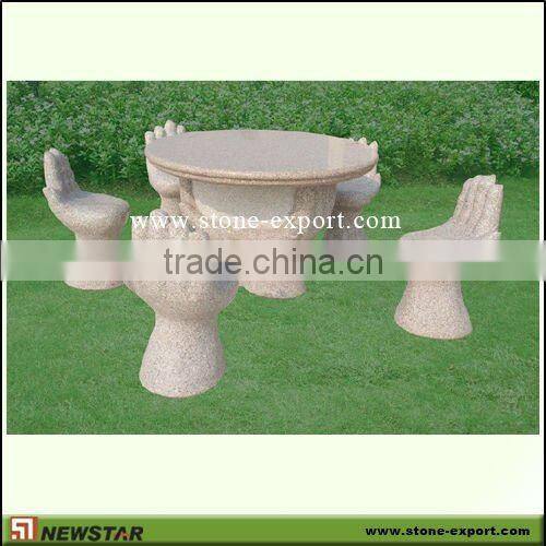 Granite Bench for Garden, Public