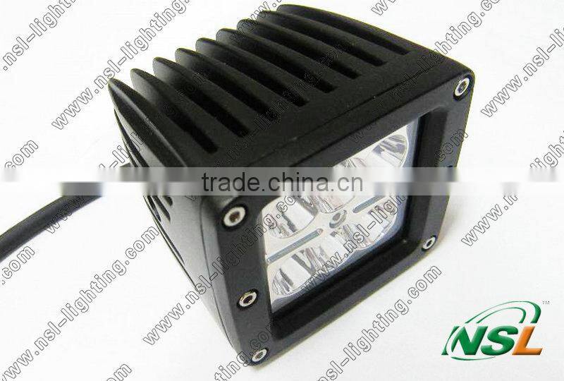 18W LED Work Light SUV Cree Off-road Boat Headlight Spot Driving Fog Light Mounting Bracket