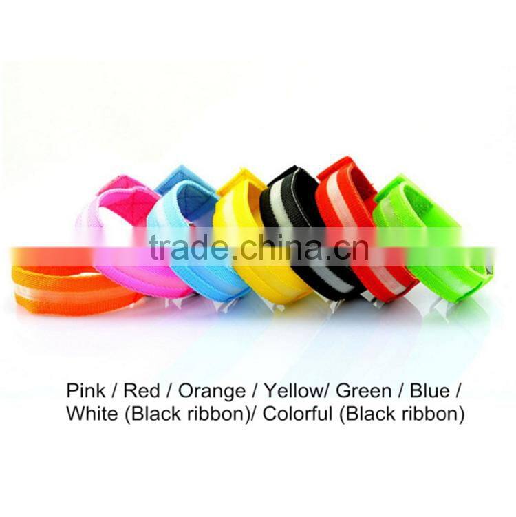 Cheap price sports safety running reflective warning night arm belt