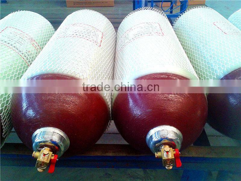 75L Type 2 fiberglass CNG cylinder for vehicle