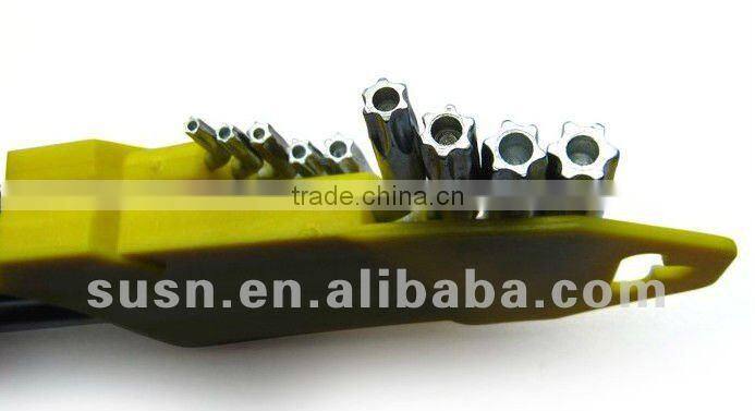 Hot Product 9 PCS Metric and SAE Hex Key Set Hand Tool