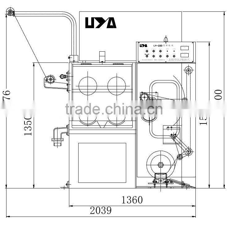 LY-22DS/24DS draw wire machine in China