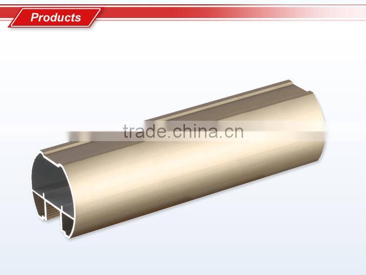 China supplier OEM custom aluminum profile for wardrobe door frame