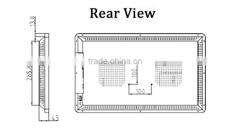 Sophisticated craft 23.6 inch oem touch all in one computer