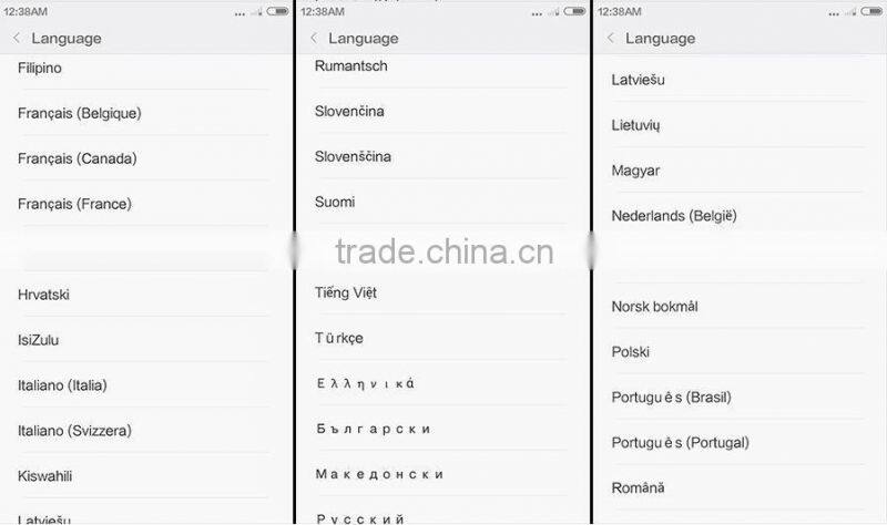 16 GB/32GB OctaCore Xiaomi Redmi Note2 Prime/ Note 3 Pro 5.5 Inch 4G LTE Android smart phone