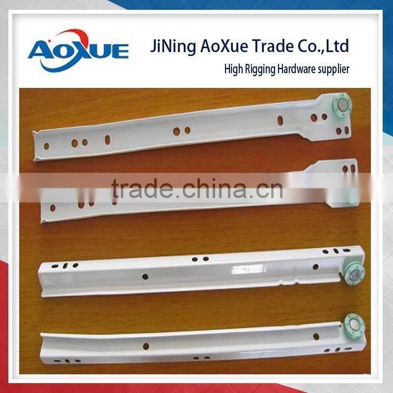 Hot sale in China, bottom drawer slide, self-closed bottom drawer slider