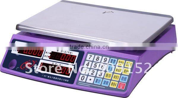 30Kg/0.05g High Precision Digital Scale with Stainless Steel Pan Guanghzou manufacturer