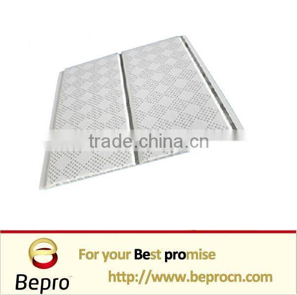 25cm/30cm PVC wall panels with groove, plastic roof panels