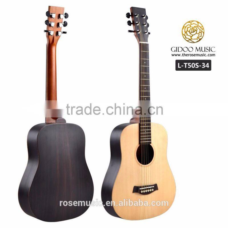 OEM high quality Rosewood 34" acoustic guitar for sale Deviser T50S34