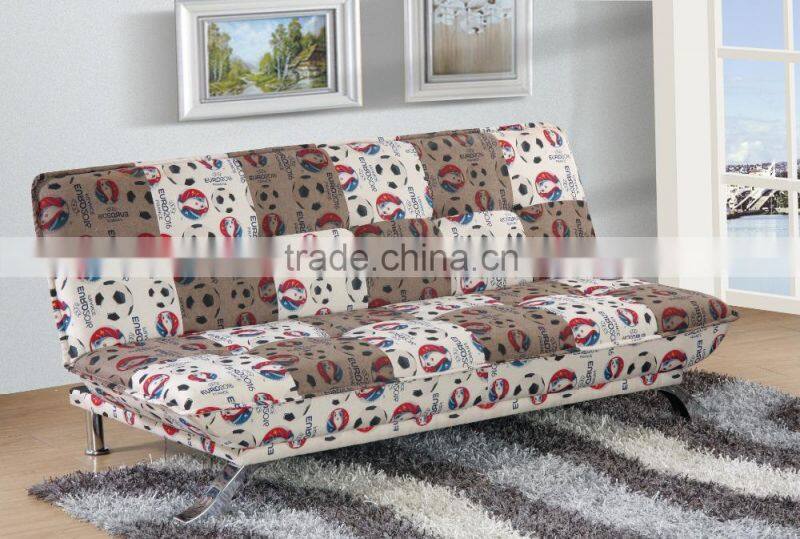 mascot image Sofa Bed chorme leg