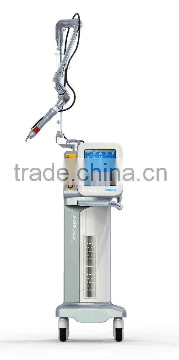 Effective women deep wrinkle removal CO2 fractional RF tube machine