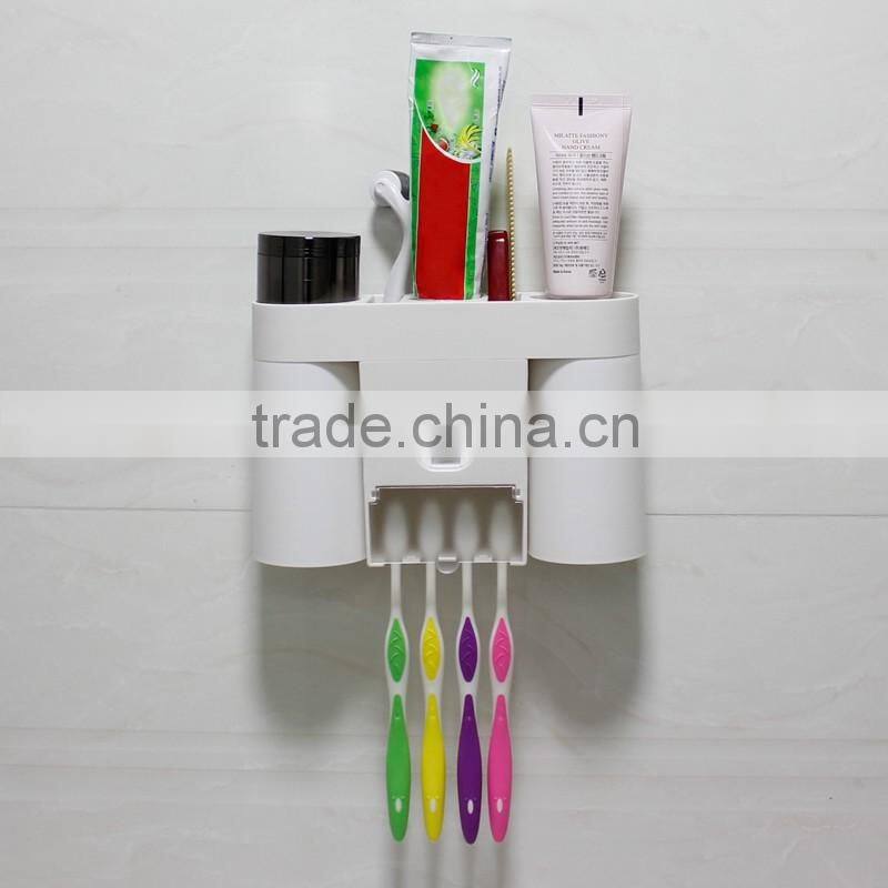 shenzhen Cosylife Toothbrush and Toothpaste squeezer Rinse Cup Holder Set for family organizer