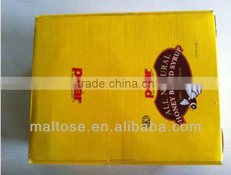 FDA standard high quality bear bottle honey blend syrup