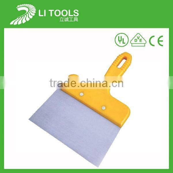hot selling plastic handle stainless steel scraper putty knife