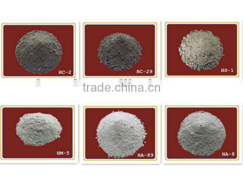 Induction furnace refractory lining SiO2 MgO Al2O3 refractory ready mix concrete for crucible liner