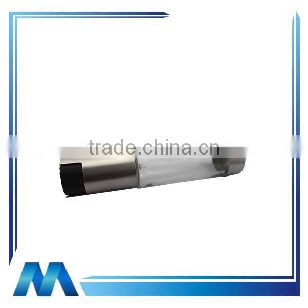 stainless steel & glass olive oil bottle with sprayer