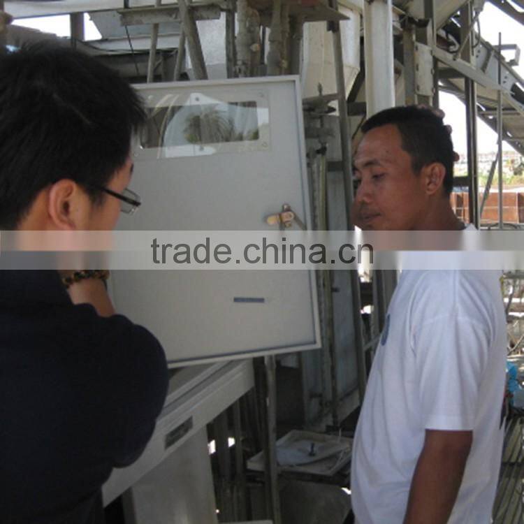 Portable concrete mix plant with chassis that can be moved from one size to another