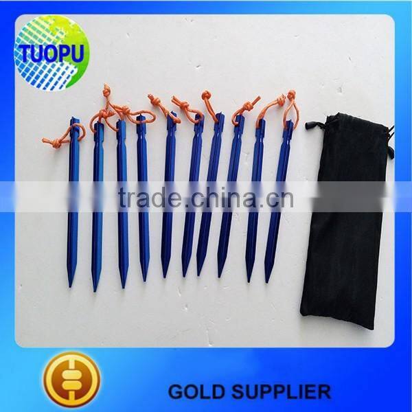 Tent Camping Outdoor Pegs Metal Nail,Aluminium Alloy Camping Nail