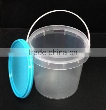 1 l barrels transparent PP plastic barrels of yogurt packaging barrels