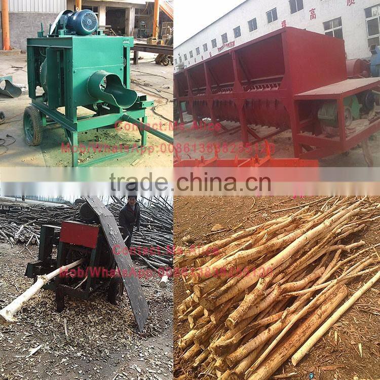 factory price wood skin debarker log debarker machine