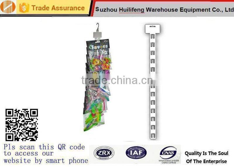 Hang Sell Medium Weight Plastic Merchandiser Strips