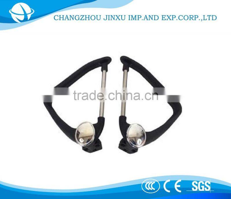 ajudstable chair metal legs with writing tablet armest