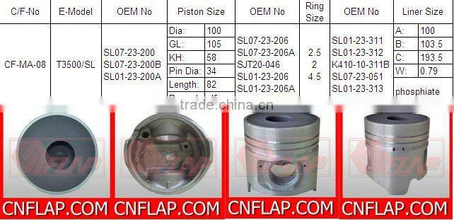 DAEWOO Engine Parts Piston D2156