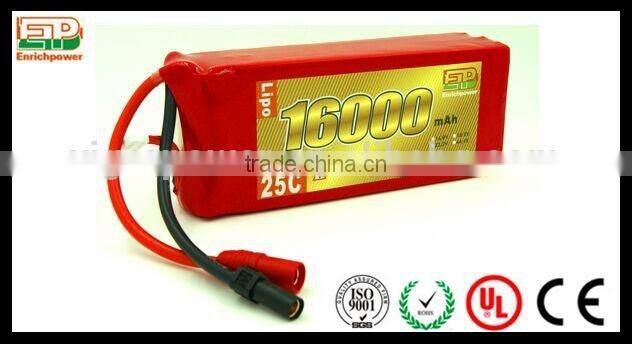 10000mAh 4S1P 25C 14.8V Lipo Battery for R/C Models 10000mAh rc lipo battery 14.8V 10000mAh battery
