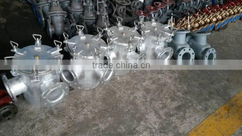 JIS F7372 5k marine valve cast iron swing check valve,