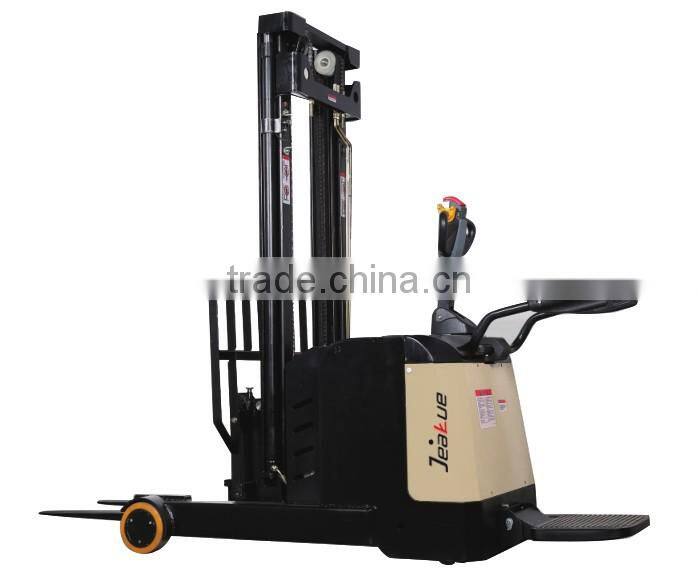 2017 New Product 1.2T Fork Reach Full Electric Stacker