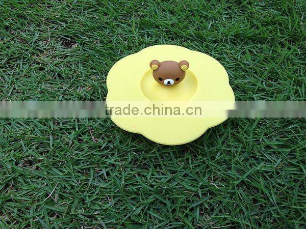 2012 most popular various of silicone cup lid