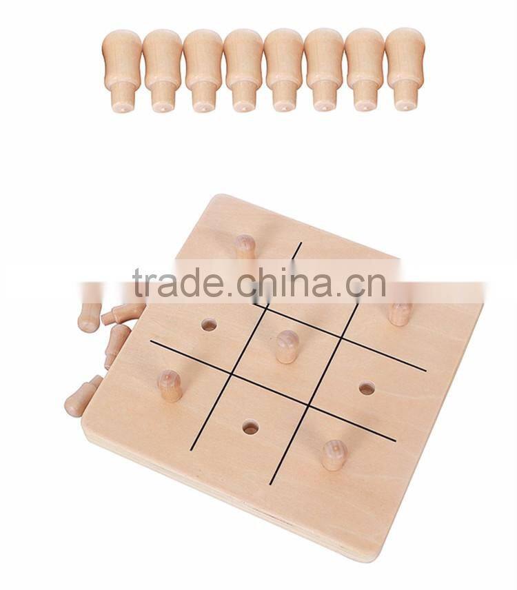 Wooden toys baby Training Montessori Two Fingers Grabing Toys