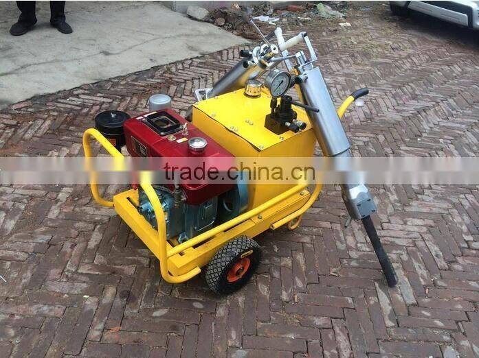 PLJ series electric diesel engine hydraulic rock splitter