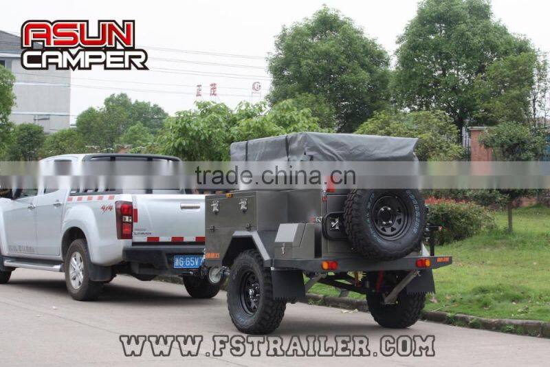 Deluxe Off-road Roof tent camping trailer (Camper trailer 4x4 - 2016)