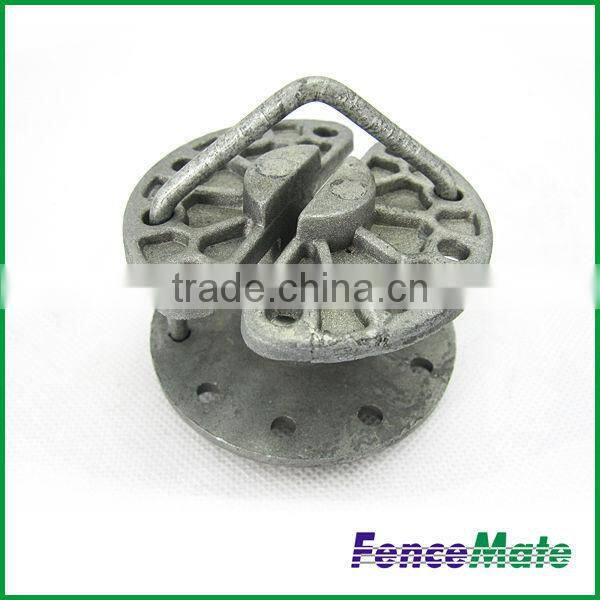 Vineyard Trellis galvanized steel Round styled wheel Aluminum or Plastic Wire Tensioner