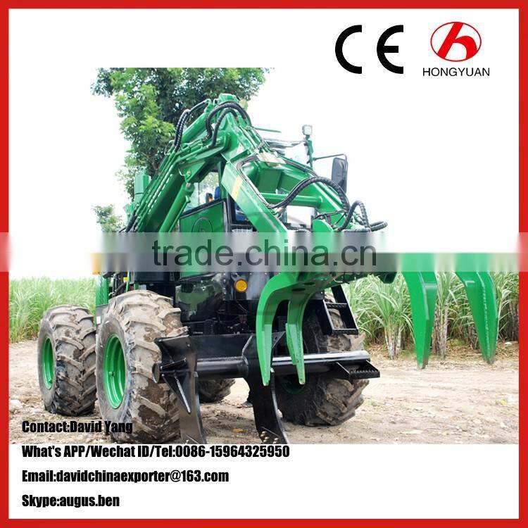 China hy-9800 sugarcane loader 4wd with lower price