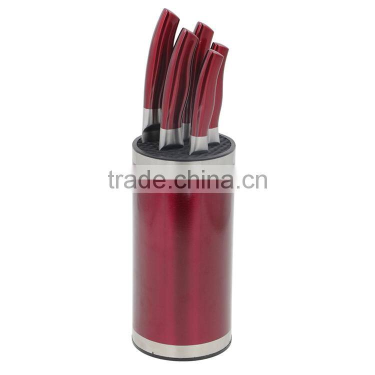 Blade is very hard and sharp stainless steel kitchen knife