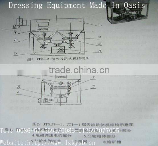 Lab diaphragm jig/heavy mineral jig/mineral processing jig