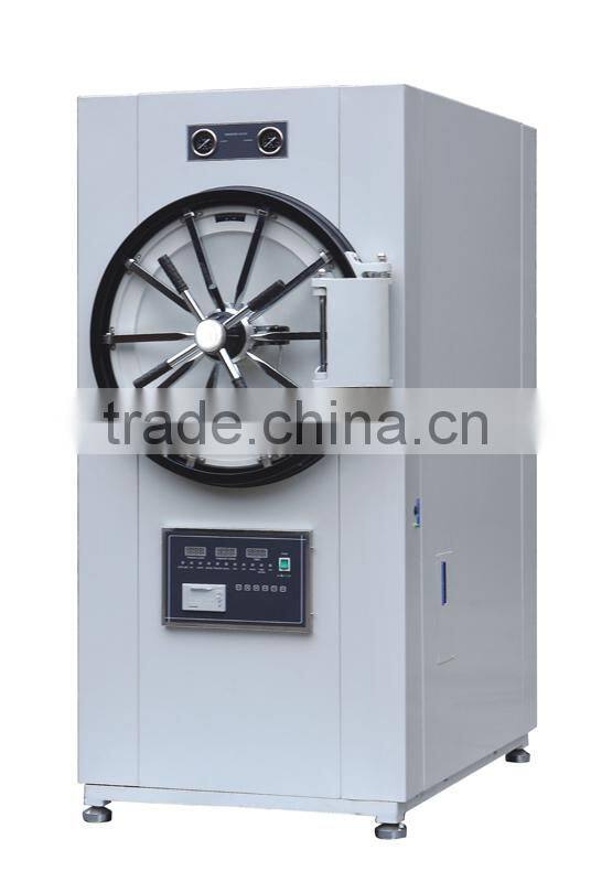 With printer and drying function automatic medical autoclave horizontal