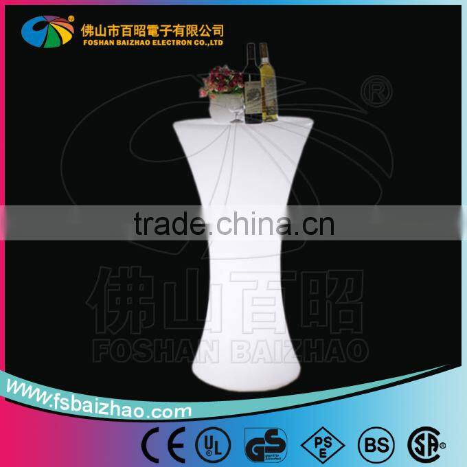 Night Club Lighting bar glowing illuminated led light cocktail table