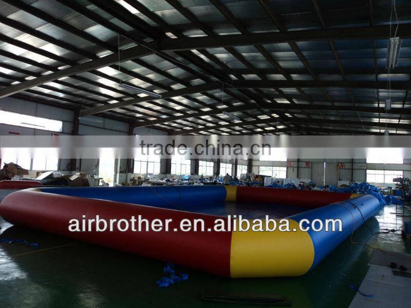 CE giant inflatable water pool