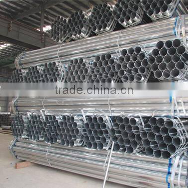 welded steel cold rolled round pre galvanized pipe 140mm