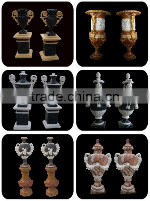 Outdoor Natural Stone Planter Carving